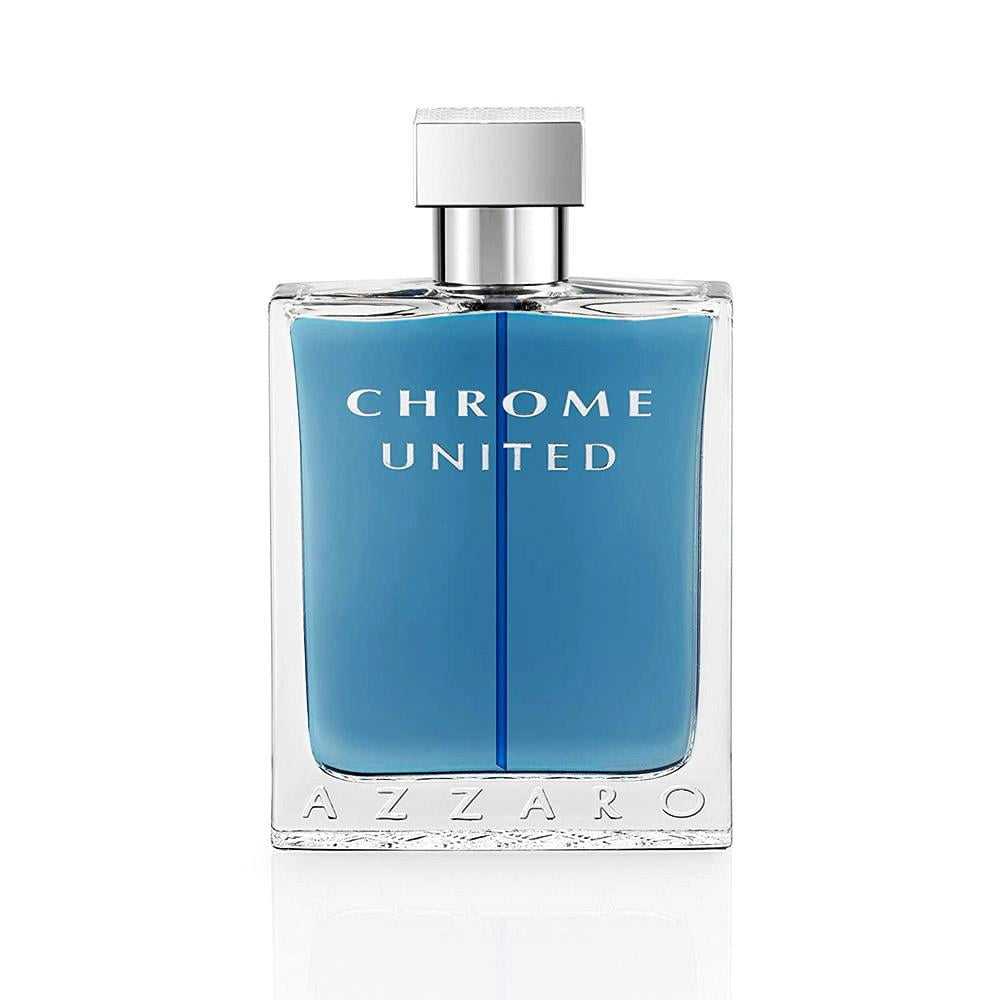 Azzaro Chrome United Eau De Toilette Spray for Men, 3.4 oz
