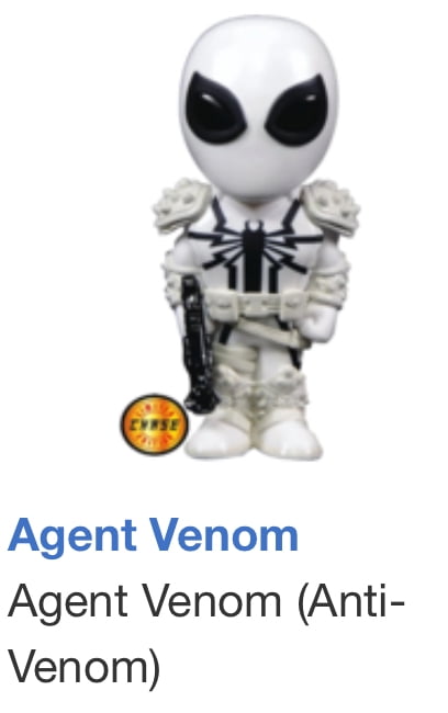 Funko Soda Agent Venom Chase Variant Vinyl Figure