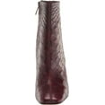 thumbnail image 2 of Sam Edelman Codie Bordeaux Side Zipper Squared Toe Fashion Ankle Wide Boots (Bordeaux, 9.5), 2 of 6