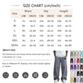thumbnail image 2 of Fabrcox Baggy Sweatpants Men Drawstring Wide Leg Men’s Joggers Sports Workout Gym Big and Tall Men’s Hiking Pants with Pockets Red XXXL, 2 of 4