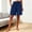 Navy, variant on Lutiedan Womens Pajama Shorts Wide Leg Elastic Drawstring Lounge Shorts Summer Casual Soft Sleepwear Shorts with Pocket