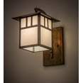 thumbnail image 4 of Meyda Tiffany 168119 Seneca 14" Tall Wall Sconce - Copper, 4 of 4