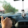 thumbnail image 1 of Adornos colgantes para coche con forma de gato y globo de colores, para el interior del coche, 1 of 6