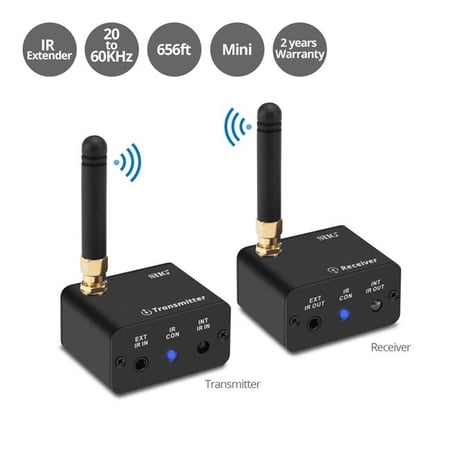 UPC: 0662774041780 | SIIG Accessory CE-RC0111-S1 Wireless IR Signal Extender Kit Remote Control Brown Box