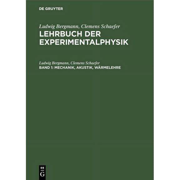 Mechanik, Akustik, WÃ¤rmelehre, (Hardcover)
