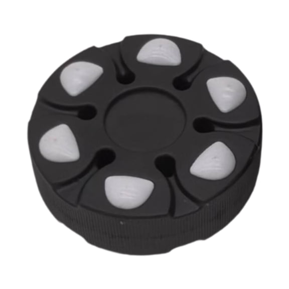 GARENDE Roller Hockey Puck Unique Gift Hockey Ball for Outdoor Sports Activity Black