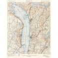thumbnail image 3 of USGS 19x24 Black Modern Framed Museum Art Print Titled - Tarrytown New York New Jersey Quad - USGS 1902, 3 of 5