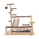 thumbnail image 5 of de juego para pájaros,Parque infantil para pájaros,soporte para percha para loros,parque infantil para juguetes,Wood Birds Play Gimnasio Centro de actividades Ejercicio,Juguete para, 5 of 9