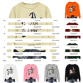 thumbnail image 3 of Long Sleeve Fall Sweatshirts for Women Oversized Cute Ghost Halloween Graphic Tees Pumpkin Scary Pullover Soft Cozy Casual Tops Vacation Beige L, 3 of 3