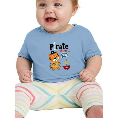 

Pirate Meeoow... T-Shirt Infant -Image by Shutterstock 18 Months