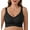 02-Black, variant on LWP Wireless Support Shaper Full Coverage Bra Everyday Bras Soft Light Comfort Bras for Women