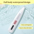 thumbnail image 5 of Upgrade Pet Micro Precision Trimmer,Multifunctional Pet Hair Clippers for Grooming with LED Light,Low Noise Waterproof Rechargeable Pet Paw Trimmer for Pet Paws,Eyes,Ears,Face,Rump (1PC), 5 of 7