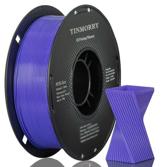 Filamento para impresora 3D TINMORRY PETG 1,75 mm 1 kg Vinca Blue