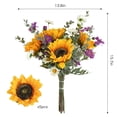 thumbnail image 2 of Ramo de girasoles artificiales CEWOR con girasoles, 2 of 7