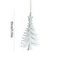 thumbnail image 2 of Decoraciones navideñas, adornos navideños, regalos navideños Decoraciones navideñas Ciervos navideños Copos de nieve Adornos para árboles de Navidad Colgantes Decoración de escena avanzada un colgante, 2 of 6