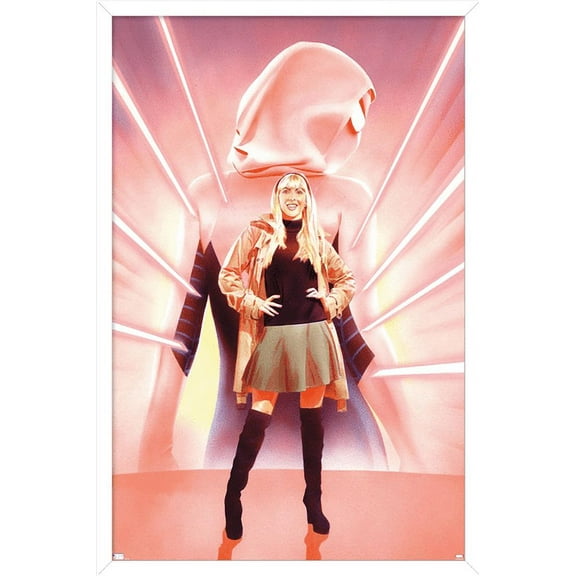 Marvel Comics - Gwen Stacy - Spider-Gwen: Ghost-Spider #1 Wall Poster, 14.725" x 22.375", Framed