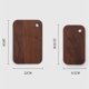thumbnail image 3 of Wooden Foods Cutting Chopping Board Outdoors Camping Vegetable Fruits Meats Bread Cutting Chopping Board,S, 3 of 5