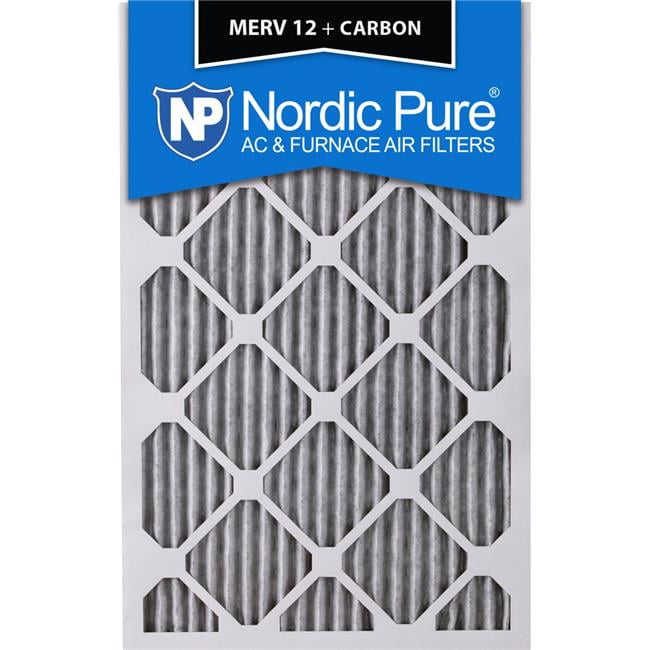 Nordic Pure 16x22x1 Exact MERV 13 Tru Mini Pleat AC Furnace Air Filters 1 Pack