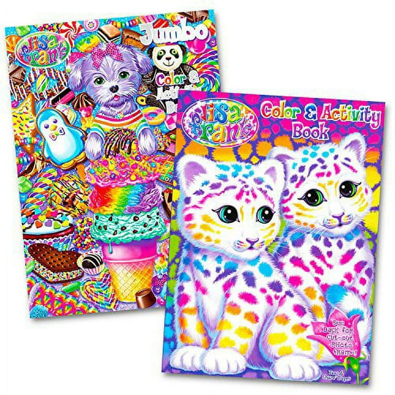 Lisa Frank - This JUMBO Coloring & Activity Book is