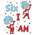 thumbnail image 2 of Girl's Dr. Seuss Thing One and Thing Two Birthday Graphic T-Shirt, 2 of 4