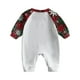 thumbnail image 4 of Conjuntos de pijamas navideños familiares a juego Grinch 2024, pijama de Grinch con parte superior y pantalones de pijama a cuadros, pijama de Grinch para niños y adultos para la familia, 9 Meses, 4 of 4