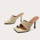 thumbnail image 4 of Sandalias y pantuflas de tacón alto con punta abierta a la moda de verano para mujer Wmkox8yii  hj789, 4 of 4