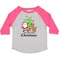 thumbnail image 3 of Inktastic My 2nd Christmas with Santa Reindeer and Tree Boys or Girls Toddler T-Shirt, 3 of 5