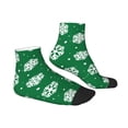 thumbnail image 3 of Bingfone Snowflake Design Patterned Men'S Women'S Casual Cotton Socks, 3 of 9