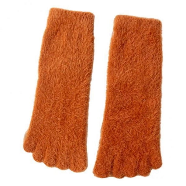 Calcetines Acogedores Strade Fareast Limited 2xThermal Five Finger Toe Naranja 4 piezas