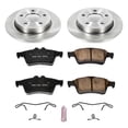thumbnail image 3 of Power Stop Rear Stock Replacement Brake Pad and Rotor Kit KOE123, 3 of 8