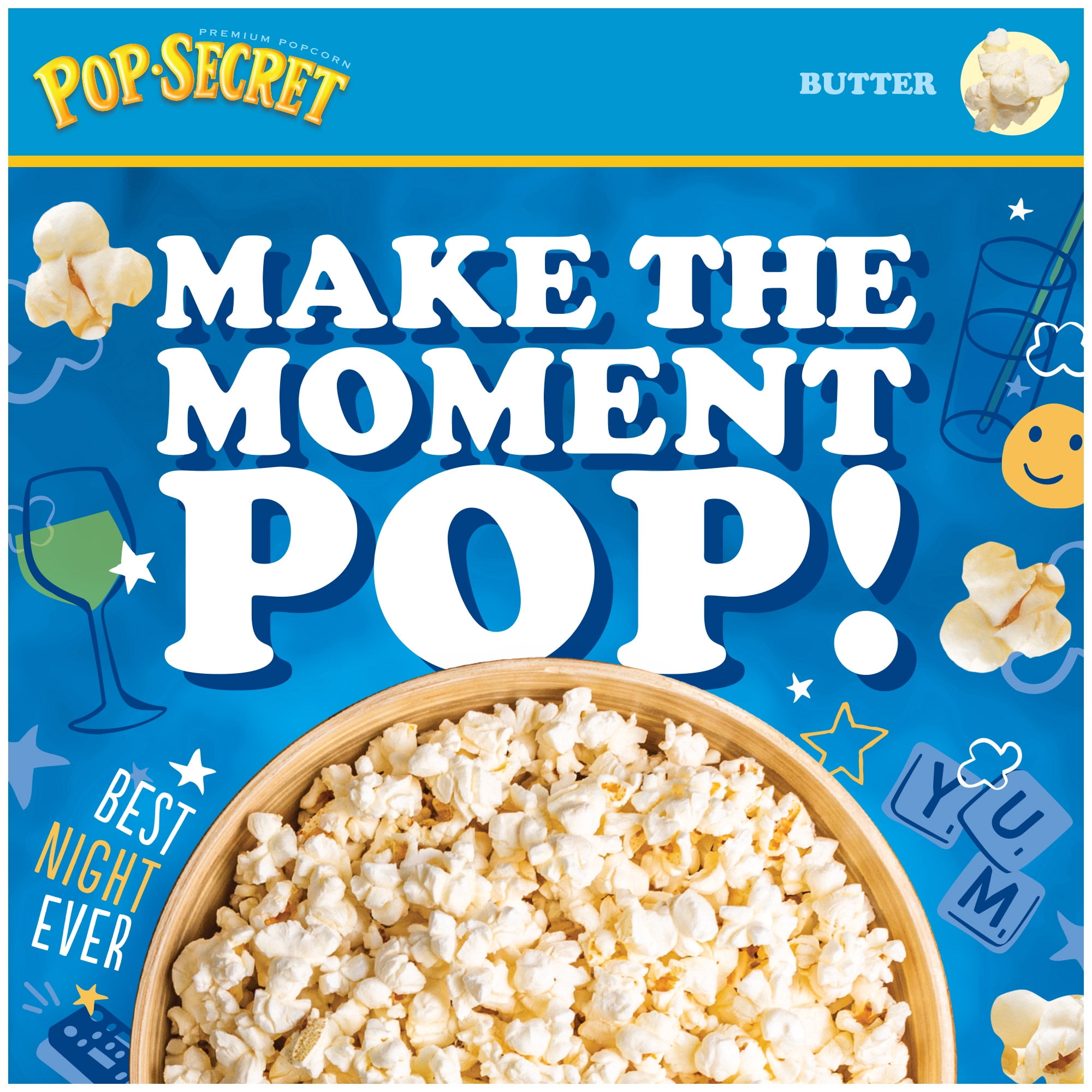vis rietje Lionel Green Street Pop Secret Microwave Popcorn, 100 Calorie Butter Flavor, 1.1 Oz Snack Bags,  12 Ct - Walmart.com