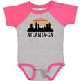 thumbnail image 3 of Inktastic Atlanta Georgia Skyline Vintage Boys or Girls Baby Bodysuit, 3 of 5