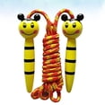thumbnail image 5 of Jump Rope de jardín de jardín de infantes Ajupiendo a los estudiantes de la cuerda de la cuerda de la cuerda que salta la cuerda (abeja, cuerda del color al azar), 5 of 5