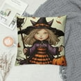 thumbnail image 2 of COMIO  Halloween Decorations Pillow Covers for Halloween Decor Indoor Outdoor, Party Supplies Farmhouse Home Decor Throw Pillows, 2 of 5