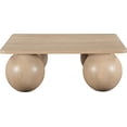 thumbnail image 2 of Meridian Furniture Fitch Natural Oak Veneer Coffee Table, 2 of 6