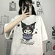 thumbnail image 2 of Cartoon Print Short Sleeve Kuromi T-shirt for womenpangjing, 2 of 4