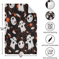 thumbnail image 3 of GZHJMY Soft Absorbent Reusable Kitchen Towels, Set of 4|28x18 in, Halloween Spider Skeleton Dining Kitchen Living Room Tea Towels Dish Towels Decorative Towels, 3 of 7