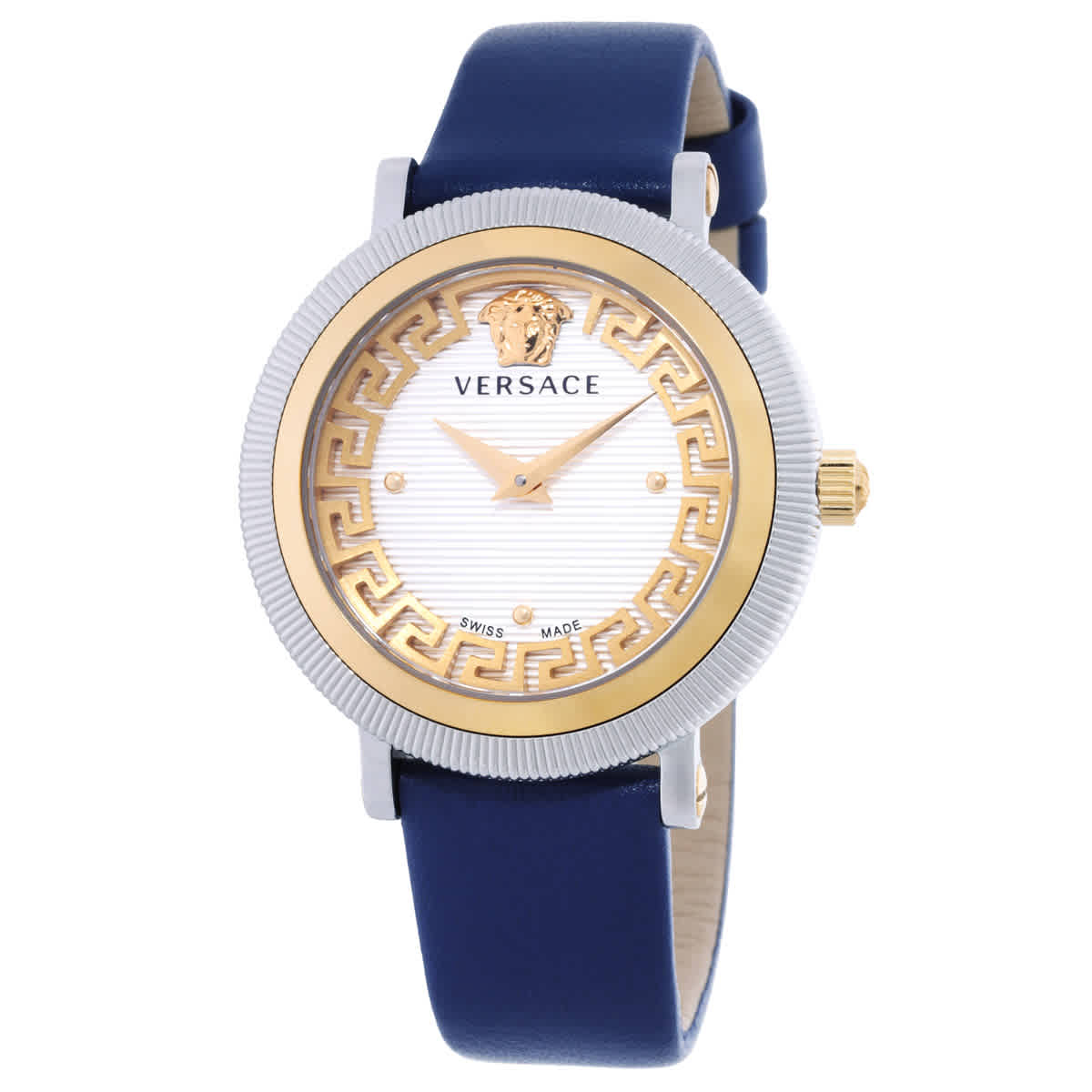 Versace Tonneau Yellow Gold Stainless Steel Quartz Ladies Watch VE1C00318 Versace Womens Watches | Direct Luxury main image 3