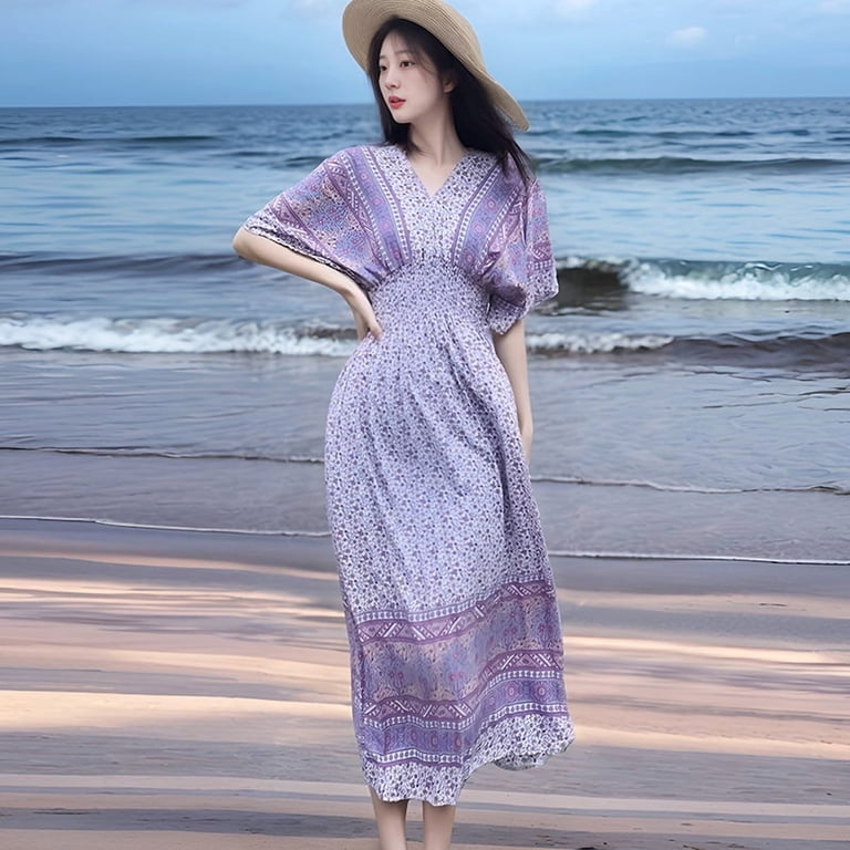 thai cotton dress Chatham Dress Thai Dancers Orange and Gold Cotton Linen