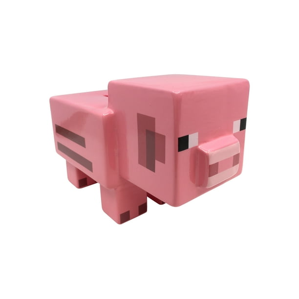 Minecraft Pig Ceramic Bank - Walmart.com - Walmart.com