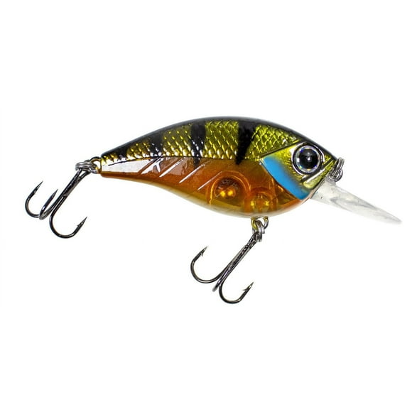 Lunkerhunt IJOLT04 Impact Jolt 8F Deep Diving Crankbait - Green Back - 2.25", 3/8oz, Impact Jolt Deep Diving Crankb