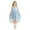 Sky Blue, variant on Gubotare Tween Girls Dresses Party Flower Girls Dress Crew Neck Elegant Lace A-Line Formal Wedding Party Dresses (White,Size 11-12 Years)