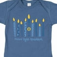 thumbnail image 4 of Inktastic Peace Light Hanukkah Boys or Girls Baby Bodysuit, 4 of 5