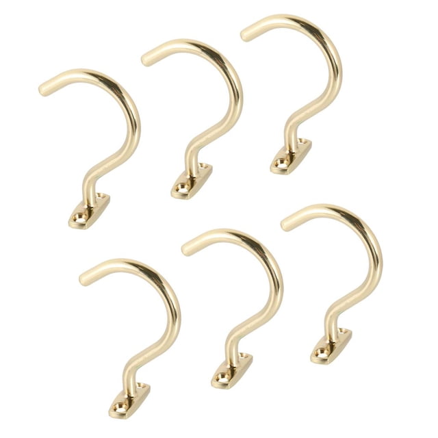 Paquete de 6 soportes para colgar ganchos de tornillos - Gran accesorio para de billar Cola Gancho de billar Snooker
