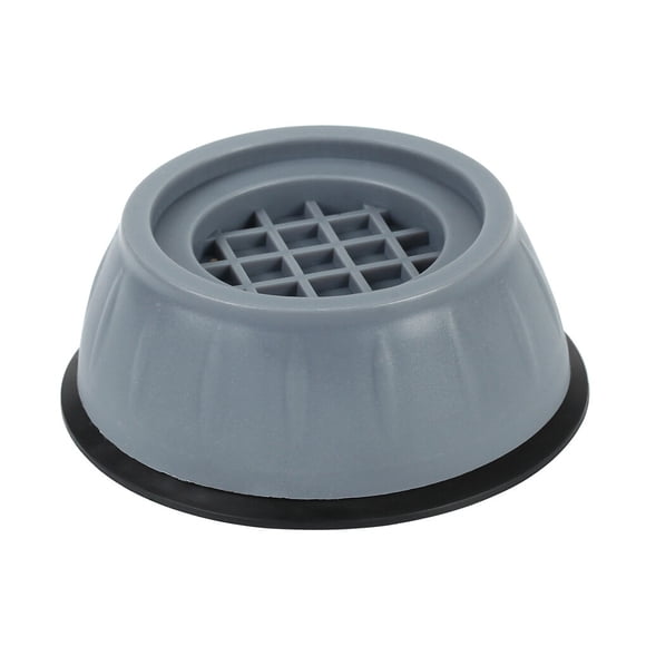 Billuyoard Almohadillas antivibración de 4 piezas, alfombrillas de plástico para lavadora, alfombrillas antideslizantes a prueba de golpes para Juegos de accesorios de baño