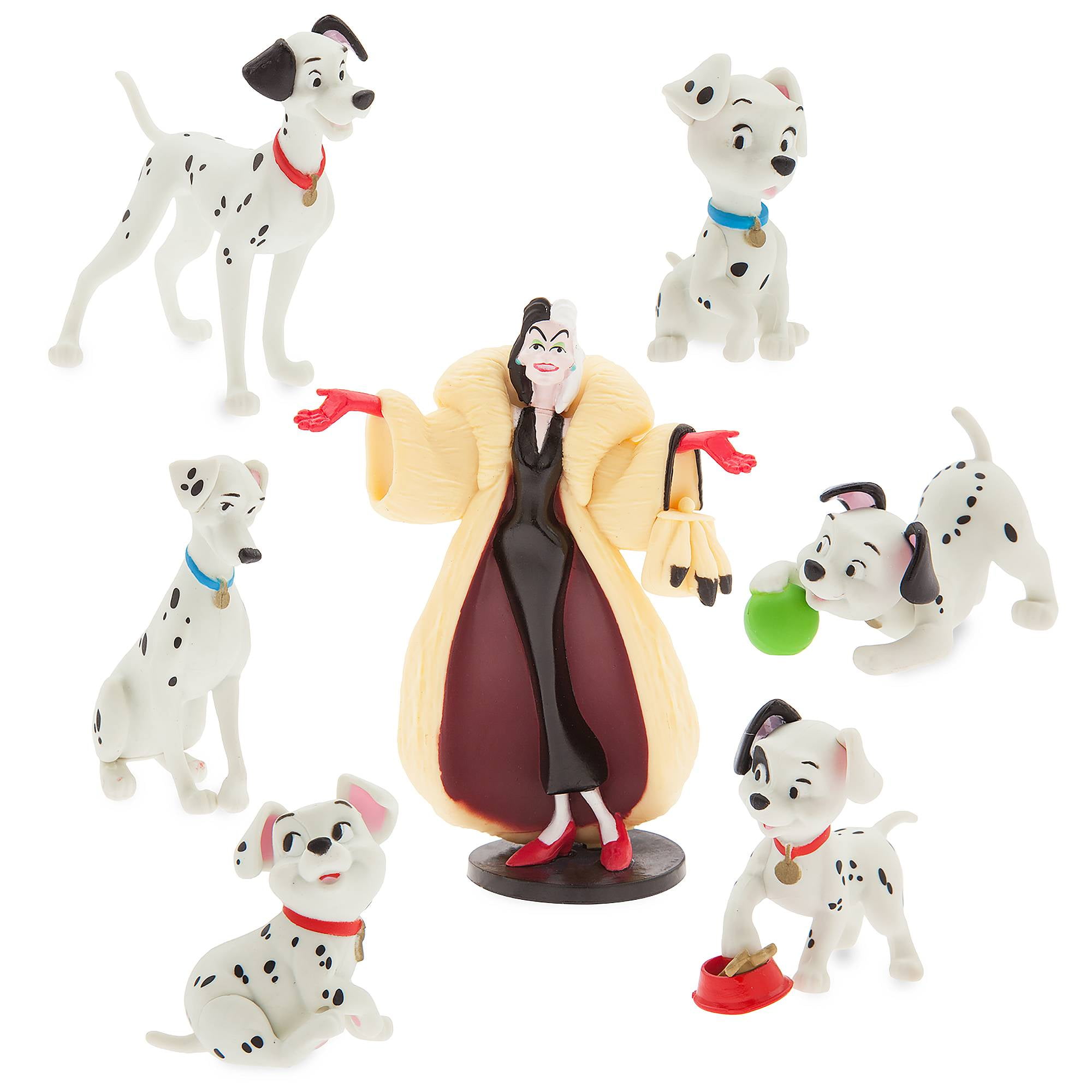 SMILE.TH 　 101 Dalmatians フィギュアセット Disney Store 101 Dalmatians Figure Play Set Playset Cake