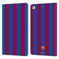 thumbnail image 1 of Head Case Designs Officially Licensed FC Barcelona Crest Stripes Leather Book Wallet Case Cover Compatible with Apple iPad mini (2019), 1 of 6