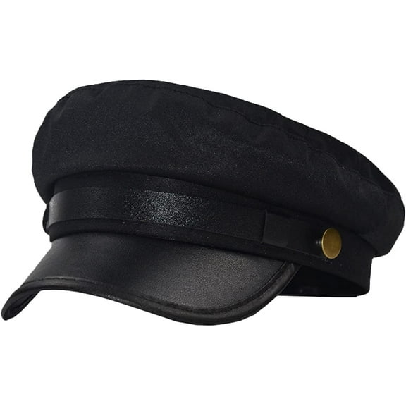 CoCopeaunts Unisex Newsboy Hats for Men Casual Flat Top Short Brim Beret Hat Women Spring Autumn Cotton Female Painter Hat