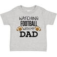 thumbnail image 3 of Inktastic Watching Football with My Dad Boys or Girls Toddler T-Shirt, 3 of 5