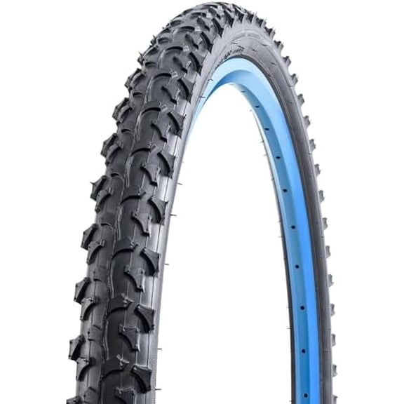 26x2.125 (57-559) Bike Tire 26 inch Bicycle tire Suitable for 26x2.10 26 x 2.125 Off Road/Mountain Folding Replacement Bike Tire (Single)